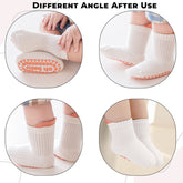 Baby Socks Soft and Anti-Slip Infant Socks (Pack of 3)